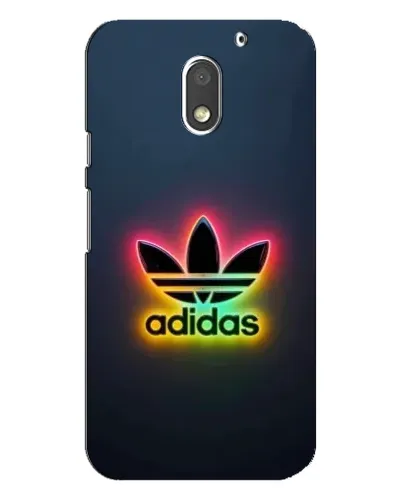 Чехол для Motorola MOTO E3 с картинкой «Неоновый Adidas»