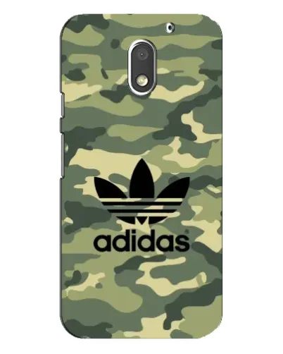 Чехол для Motorola MOTO E3 с картинкой «Милитари стиль Adidas»