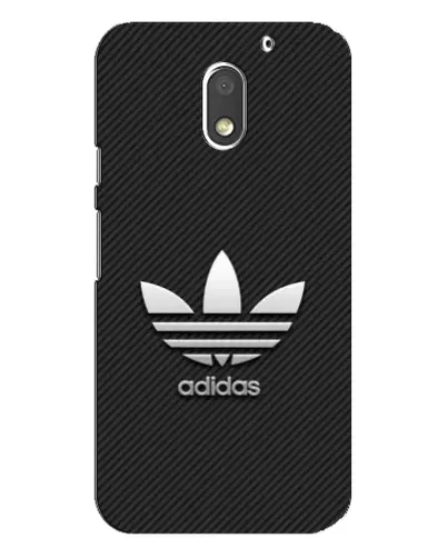 Чехол для Motorola MOTO E3 с картинкой «Adidas Карбоновая текстура»