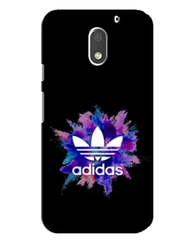 Чехол для Motorola MOTO E3 с картинкой «Взрыв красок Adidas»