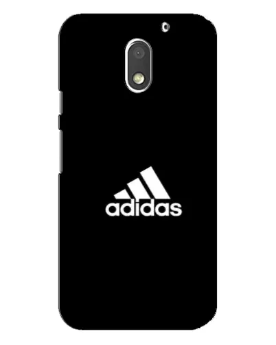 Чехол для Motorola MOTO E3 с картинкой «Черная классика Adidas»
