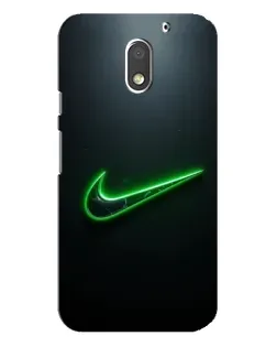 Чехол для Motorola MOTO E3 с картинкой «Неоновый контур Nike» Чехол для Motorola MOTO E3 с картинкой «Неоновый контур Nike»