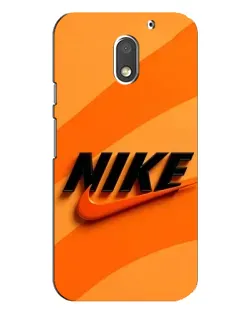 Чохол для Motorola MOTO E3 з картинкою «Помаранчевий драйв Nike» Чохол для Motorola MOTO E3 з картинкою «Помаранчевий драйв Nike»