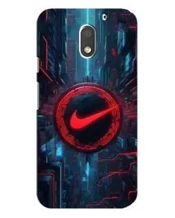 Чохол для Motorola MOTO E3 з картинкою «Техногенний стиль Nike» Чохол для Motorola MOTO E3 з картинкою «Техногенний стиль Nike»