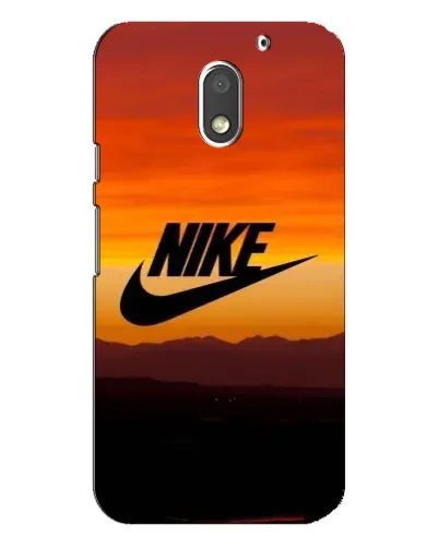 Чехол для Motorola MOTO E3 с картинкой «Nike — вечерний горизонт»