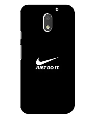 Чехол для Motorola MOTO E3 с картинкой «Минимализм от Nike»