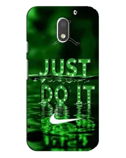 Чохол для Motorola MOTO E3 з картинкою «Зелений неоновий Nike» Чохол для Motorola MOTO E3 з картинкою «Зелений неоновий Nike»