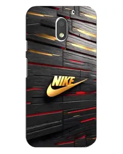 Чохол для Motorola MOTO E3 з картинкою «Золотий Nike на металі» Чохол для Motorola MOTO E3 з картинкою «Золотий Nike на металі»