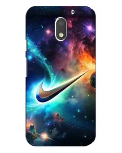 Чохол для Motorola MOTO E3 з картинкою «Космічний Nike Swoosh» Чохол для Motorola MOTO E3 з картинкою «Космічний Nike Swoosh»
