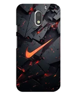 Чохол для Motorola MOTO E3 з картинкою «Nike — ефект розломів» Чохол для Motorola MOTO E3 з картинкою «Nike — ефект розломів»
