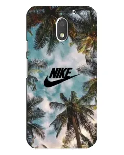 Чохол для Motorola MOTO E3 з картинкою «Тропічний принт Nike» Чохол для Motorola MOTO E3 з картинкою «Тропічний принт Nike»
