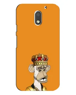 Чехол для Motorola MOTO E3 с картинкой «Золотая обезьяна Bored Ape» Чехол для Motorola MOTO E3 с картинкой «Золотая обезьяна Bored Ape»