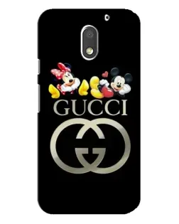 Чехол для Motorola MOTO E3 с картинкой «Gucci — герои Disney»