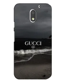 Чехол для Motorola MOTO E3 с картинкой «Gucci — морской прибой»