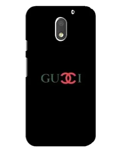 Чехол для Motorola MOTO E3 с картинкой «Gucci — красный градиент»