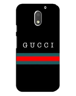 Чехол для Motorola MOTO E3 с картинкой «Gucci — красный пояс»