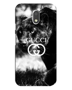 Чехол для Motorola MOTO E3 с картинкой «Gucci — дикая природа»