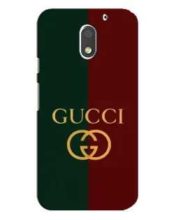 Чехол для Motorola MOTO E3 с картинкой «Gucci — темно-зеленый градиент»