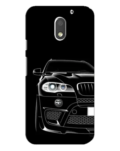 Чехол для Motorola MOTO E3 с картинкой «Темный силуэт BMW» Чехол для Motorola MOTO E3 с картинкой «Темный силуэт BMW»