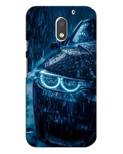 Чехол для Motorola MOTO E3 с картинкой «BMW под дождем»