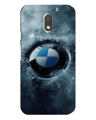 Чехол для Motorola MOTO E3 с картинкой «Логотип BMW — лед» Чехол для Motorola MOTO E3 с картинкой «Логотип BMW — лед»