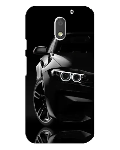 Чехол для Motorola MOTO E3 с картинкой «Черная BMW — профиль» Чехол для Motorola MOTO E3 с картинкой «Черная BMW — профиль»