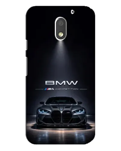 Чехол для Motorola MOTO E3 с картинкой «BMW сквозь ночной город» Чехол для Motorola MOTO E3 с картинкой «BMW сквозь ночной город»