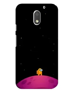 Чохол для Motorola MOTO E3 з картинкою «Самотній герой на планеті» Чохол для Motorola MOTO E3 з картинкою «Самотній герой на планеті»