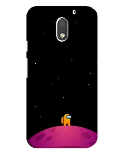 Чохол для Motorola MOTO E3 з картинкою «Самотній герой на планеті»