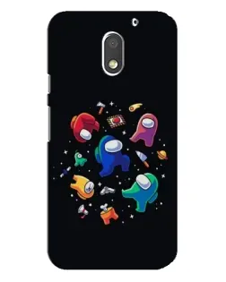 Чохол для Motorola MOTO E3 з картинкою «Among Us космос»