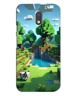 Чехол для Motorola MOTO E3 с картинкой «Minecraft летний день» Чехол для Motorola MOTO E3 с картинкой «Minecraft летний день»