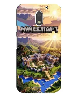 Чехол для Motorola MOTO E3 с картинкой «Minecraft панорама» Чехол для Motorola MOTO E3 с картинкой «Minecraft панорама»