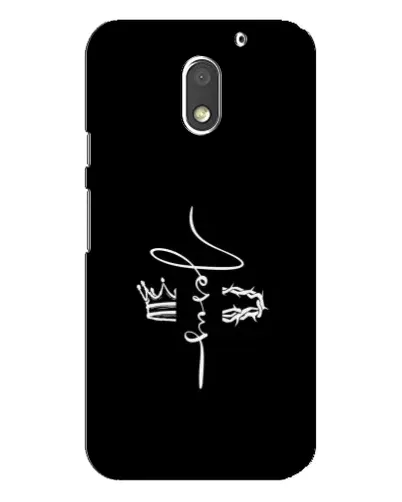 Чехол для Motorola MOTO E3 с картинкой «Король Славы Jesus»