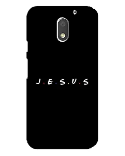 Чехол для Motorola MOTO E3 с картинкой «Точки веры J.E.S.U.S.»