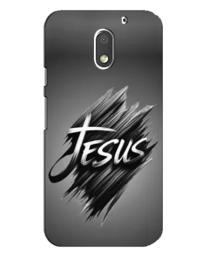 Чехол для Motorola MOTO E3 с картинкой «Надпись Jesus Graffiti»