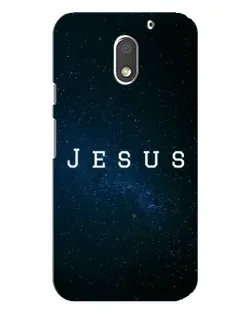 Чехол для Motorola MOTO E3 с картинкой «Звездное небо Jesus»