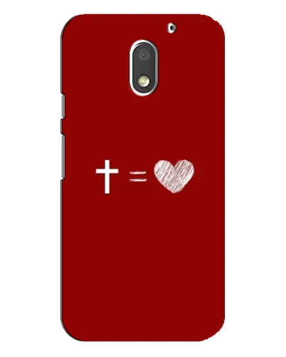 Чехол для Motorola MOTO E3 с картинкой «Уравнение любви» Чехол для Motorola MOTO E3 с картинкой «Уравнение любви»