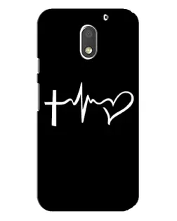 Чехол для Motorola MOTO E3 с картинкой «Пульс веры»