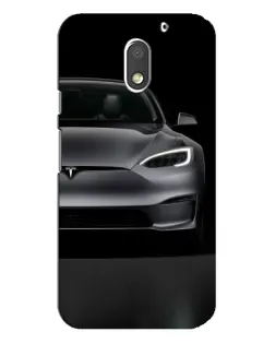 Чехол для Motorola MOTO E3 с картинкой «Tesla Model S Look» Чехол для Motorola MOTO E3 с картинкой «Tesla Model S Look»
