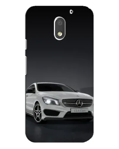 Чехол для Motorola MOTO E3 с картинкой «Mercedes AMG GT Silver»