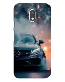 Чехол для Motorola MOTO E3 с картинкой «Mercedes — ночной город» Чехол для Motorola MOTO E3 с картинкой «Mercedes — ночной город»