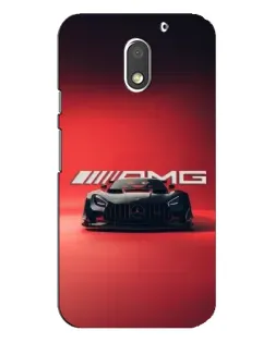 Чехол для Motorola MOTO E3 с картинкой «Mercedes AMG — красная линия»