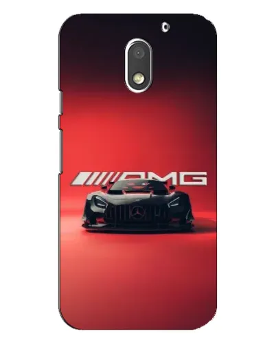 Чехол для Motorola MOTO E3 с картинкой «Mercedes AMG — красная линия»