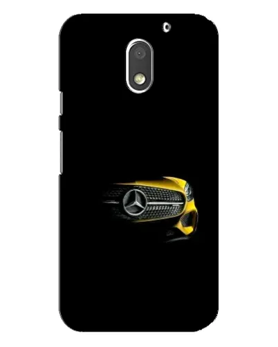 Чехол для Motorola MOTO E3 с картинкой «Mercedes — ретро стиль»