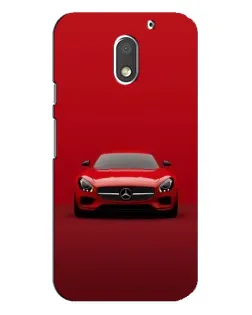 Чехол для Motorola MOTO E3 с картинкой «Красный Mercedes AMG»