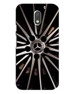 Чехол для Motorola MOTO E3 с картинкой «Диск Mercedes»