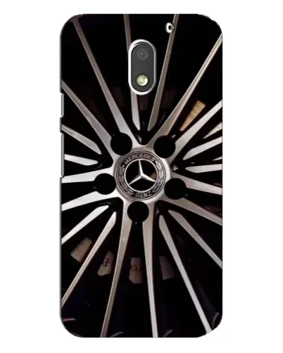 Чехол для Motorola MOTO E3 с картинкой «Диск Mercedes»