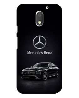 Чехол для Motorola MOTO E3 с картинкой «Mercedes — решетка радиатора»