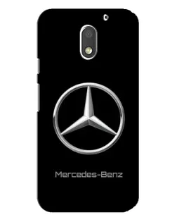 Чехол для Motorola MOTO E3 с картинкой «Mercedes Silver Logo»