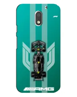 Чехол для Motorola MOTO E3 с картинкой «Mercedes AMG Petronas»